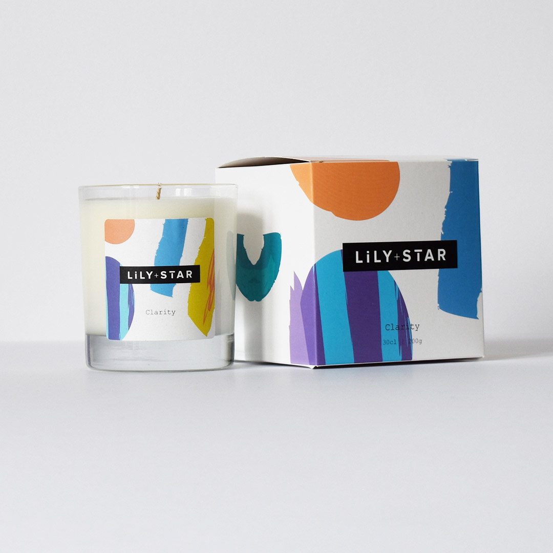 Lily + Star Clarity Candle and Box