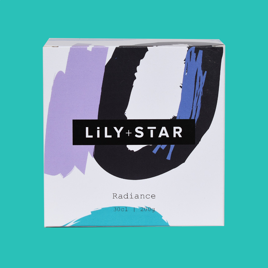 Lily + Star Radiance Box Green Background
