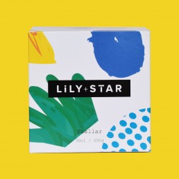 Lily + Star Stellar Box Yellow Background